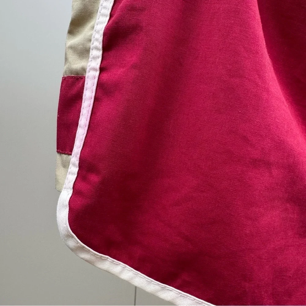 Jantzen Men’s Athletic Shorts in Red and Tan